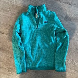 Patagonia Women's Better Sweater® 1/4-Zip Fleece in Teal
